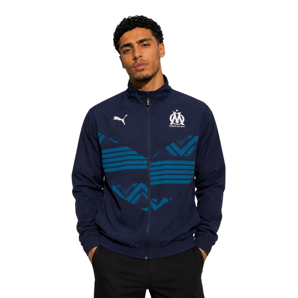 Puma Męska kurtka przedmeczowa Olympique De Marseille FC
