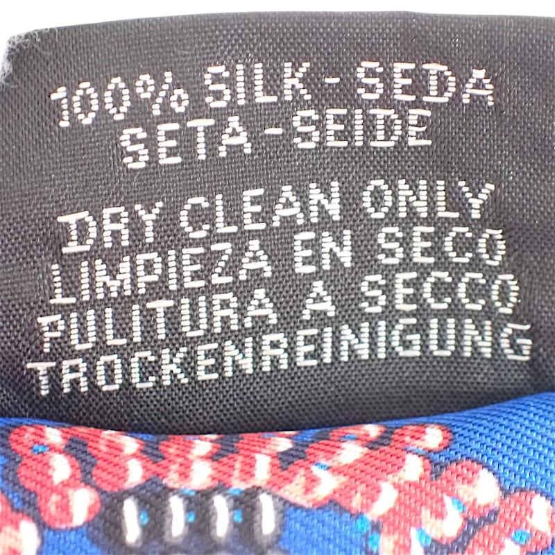 HERMES   Scarf Blue Silk Women