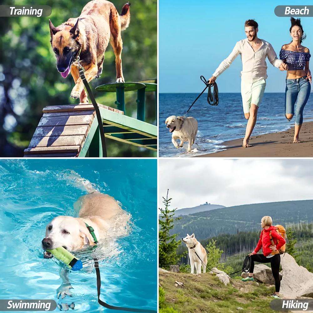 Nylon Hondenriem Reflecterend Trekkoord voor Kleine Grote Honden Buitentraining Wandelen Puppy Lijn Riem Lang Lanyard Huisdierbenodigdheden