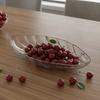 Thickened Leaf Shape Snack Serving Dish Large Capacity Fruit Plate Candy Tray  Dinning Table