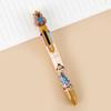 Cartoon Capybara 6-Color Ballpoint Pen Cute Multicolored Gel Pen Durable Pressing Pens School Office Supplies Student Stationery