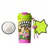 High Appearance Level Thermos Cup Girls Double Drink Coffee Cup Ceramic Inner Liner Stainless Steel Cup Straw Cup Water Cup