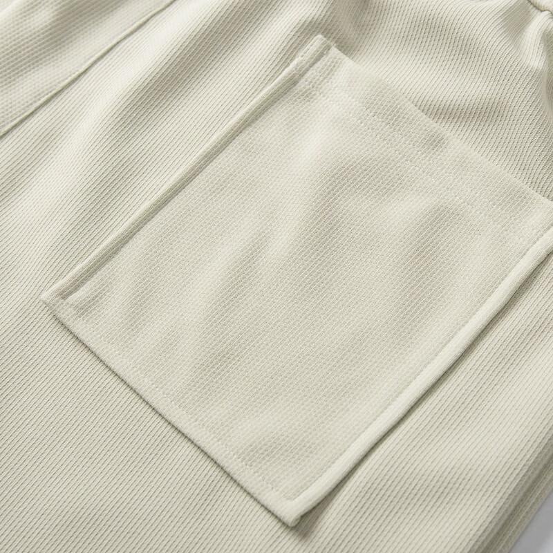 Men's Loose Fit Wide-Leg Knit Sweatpants