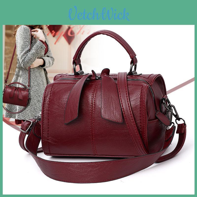 Yellow Retro Style Large Pu Shoulder Bag For Women 2023 New Winter Fashion Handbag
