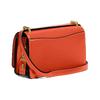 Coach Bandit 18 Solid Color Letter Logo Push Button Closure Leather Envelope Shoulder Bag Women Shoulder Bag Orange CD724-B4B4D