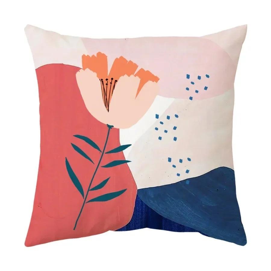 Fresh Square Simple Decor Office Sofa Luxury Home Decor Cushion Cover Cushion Cover
