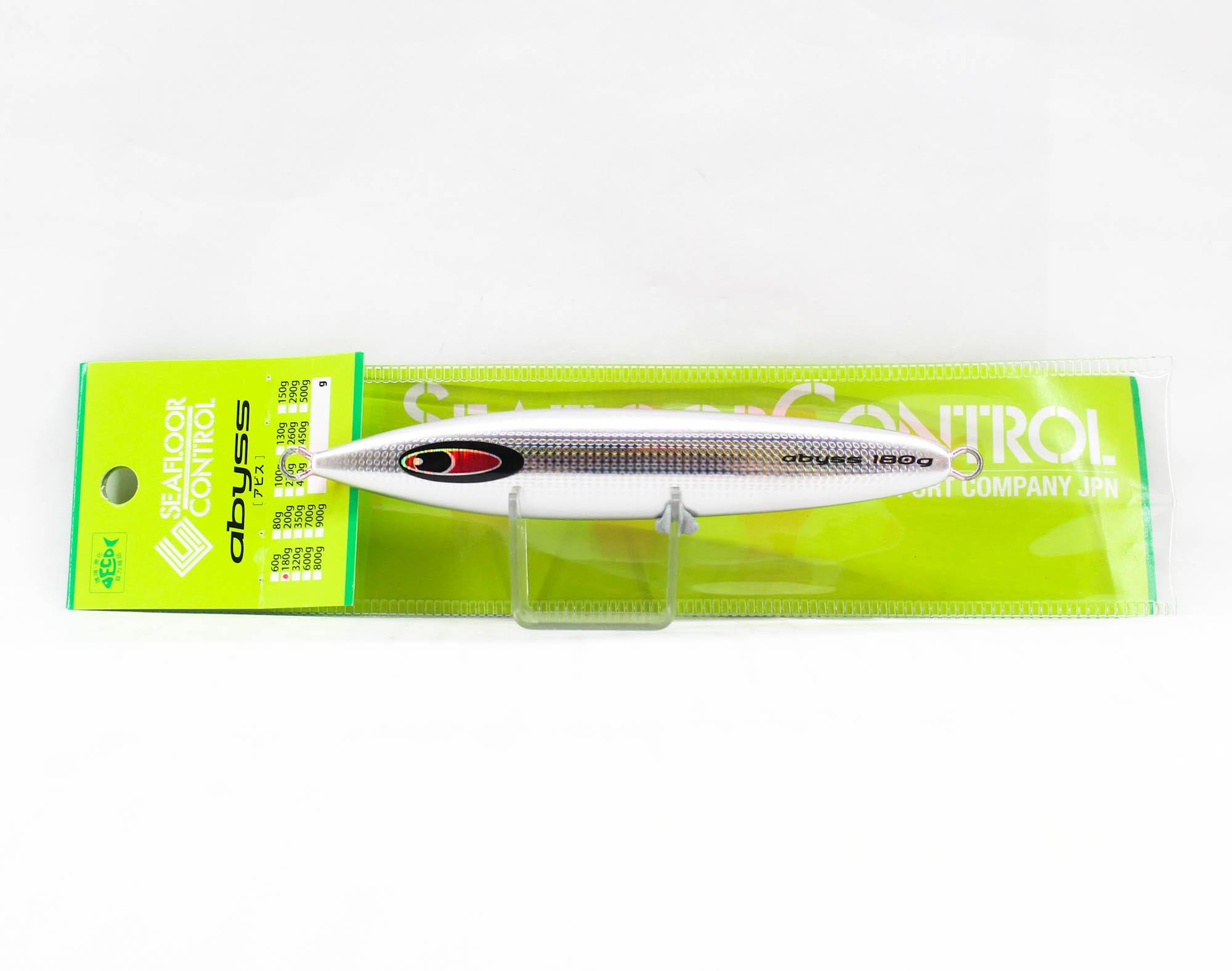 Seafloor Control Metal Jig Abyss 180 grams Zebra Pink GR (7394)