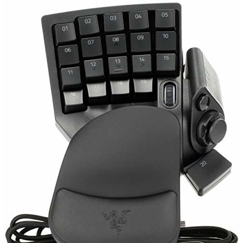 Razer Tartarus Pro Left Hand Keypad 20 Analog Operation Switches with Wheel 8 Direction Thumb Pad All 32 Keys Can Be Customized [Guaranteed by Japan A