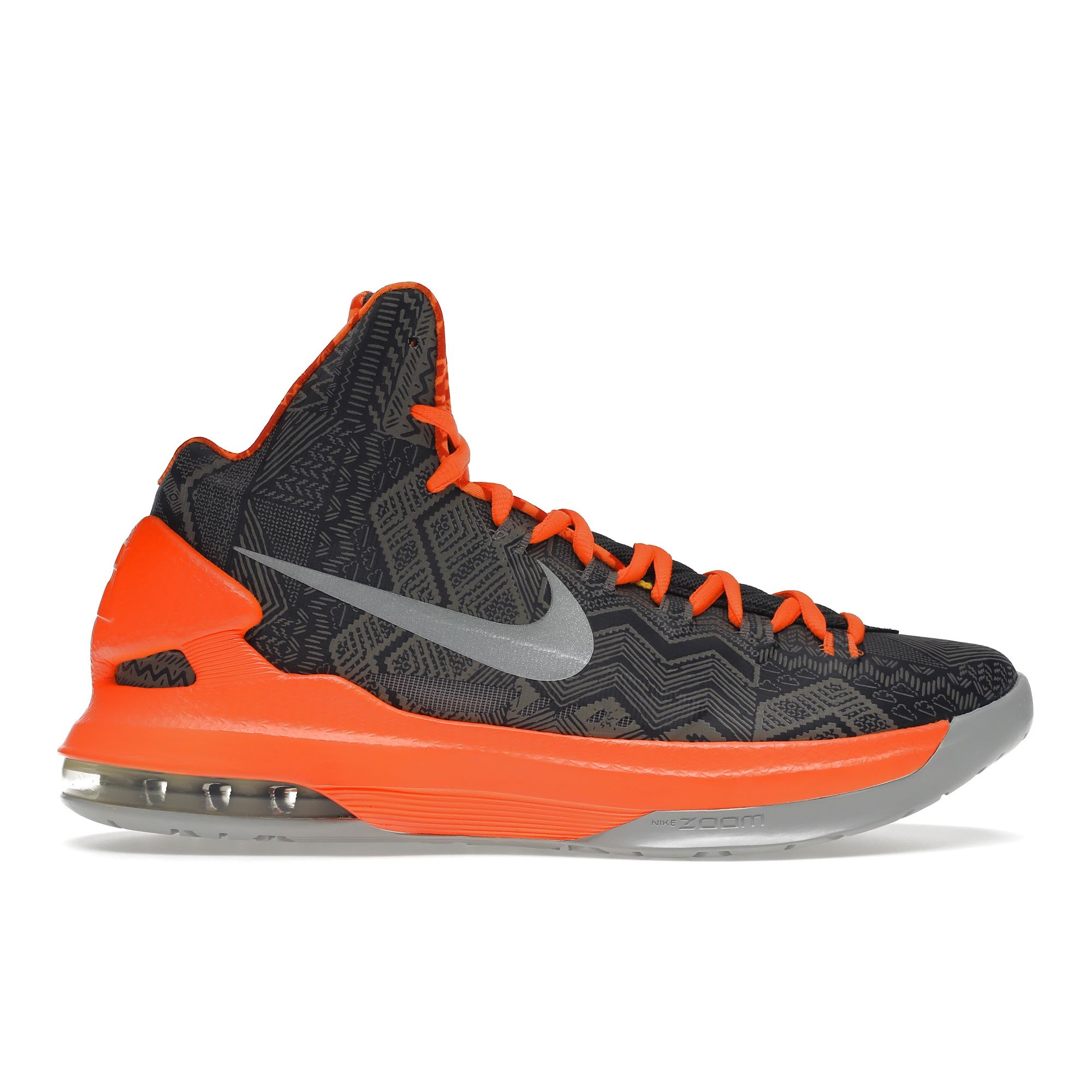 

Мужские кроссовки Nike KD 5 BHM Orange Anthracite Pure-Platinum-Sport-Grey 583107-001