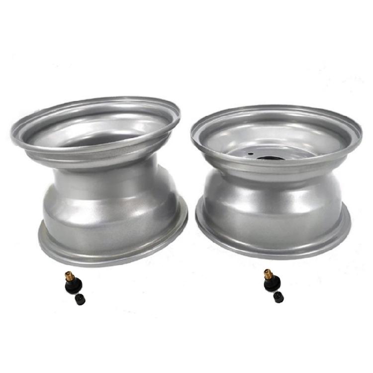 Heavy Duty 8 Inch Motorcycle Tires Front Rear Set Strong strength Iron Tires Wheel for Terrain Performances & Durability