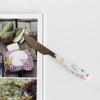 Retro Pattern Dessert Cutlery / White Flower