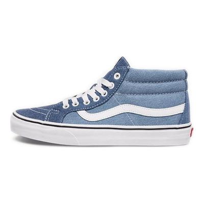 Sk8-Mid Reissue Denim 2-Tone Unisex Sneakers Blue True-White VN0A3MV8Q69
