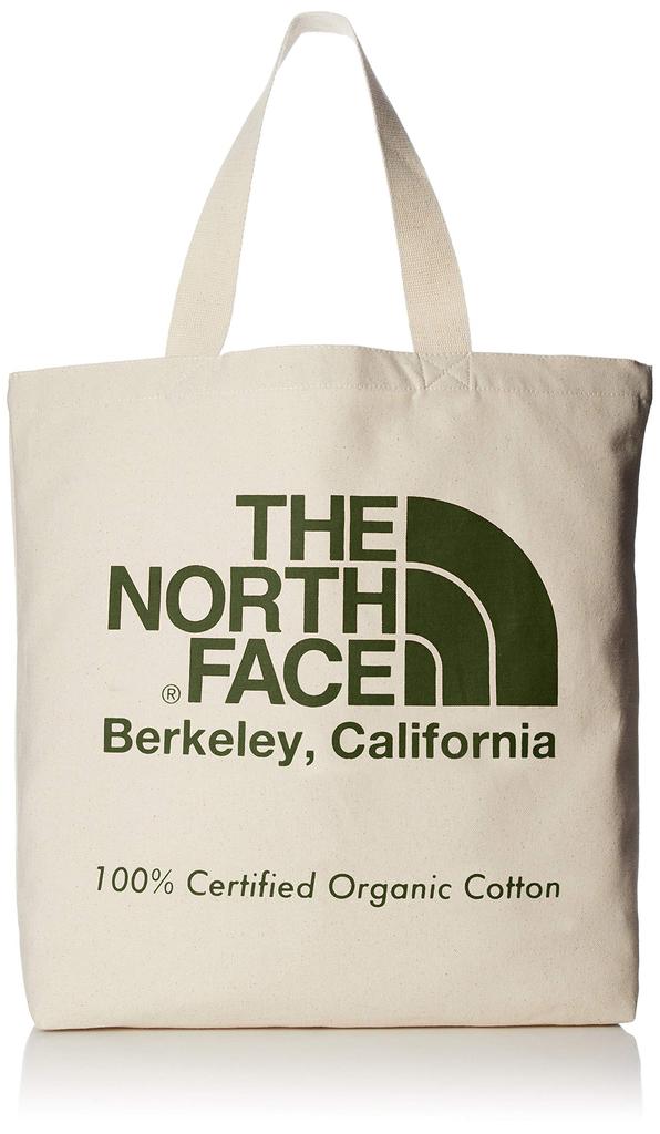 The North Face TNF Organic Cotton Tote Natural x Garden Green Bag, Men's,
