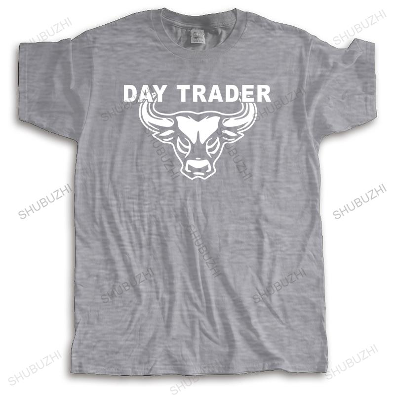 

Tshirt men cotton tops Man crew neck t-shirt DAY TRADER women unisex tee-shirt casual tees many color tops fashion tee-shirt 4XL