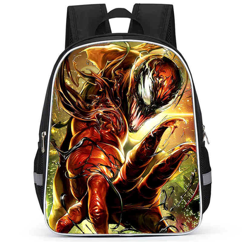Venom 3 After A Dance Peripheral Anime Printed Backpack Student School Bag