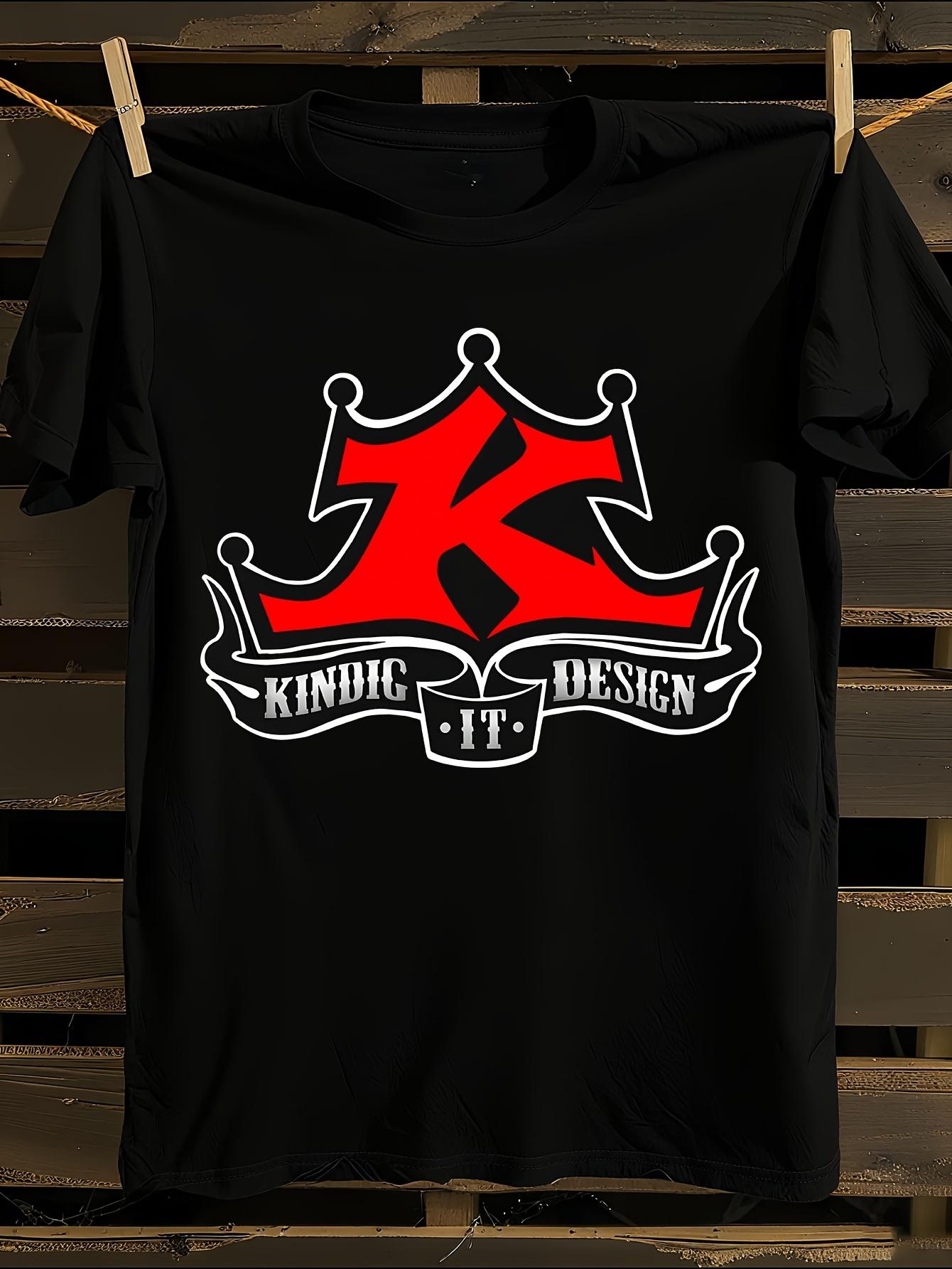 Korean Style Red K Emblem Kindig Graphic Tshirt XXL