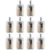 10 Replacement Fuels Filters 3/16" Straight Fit For 5mm Fuels Line 2 Strokes Outdoor Power Equipment