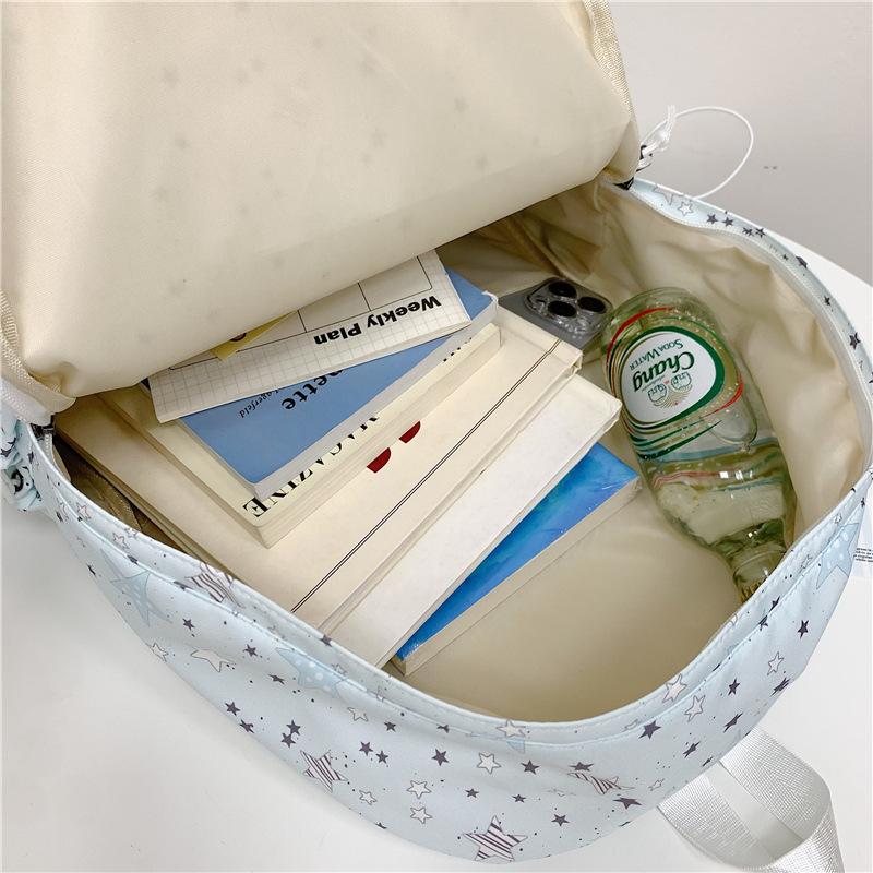 Fashion Girls Backpack New Large Capacity Korean Style Women Backpacks Cute Student School Backpack Versatile Women's Bag
