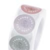 500Pcs Retro Color Thank You Stickers Adhesive Seal Labels Stationery Sticker