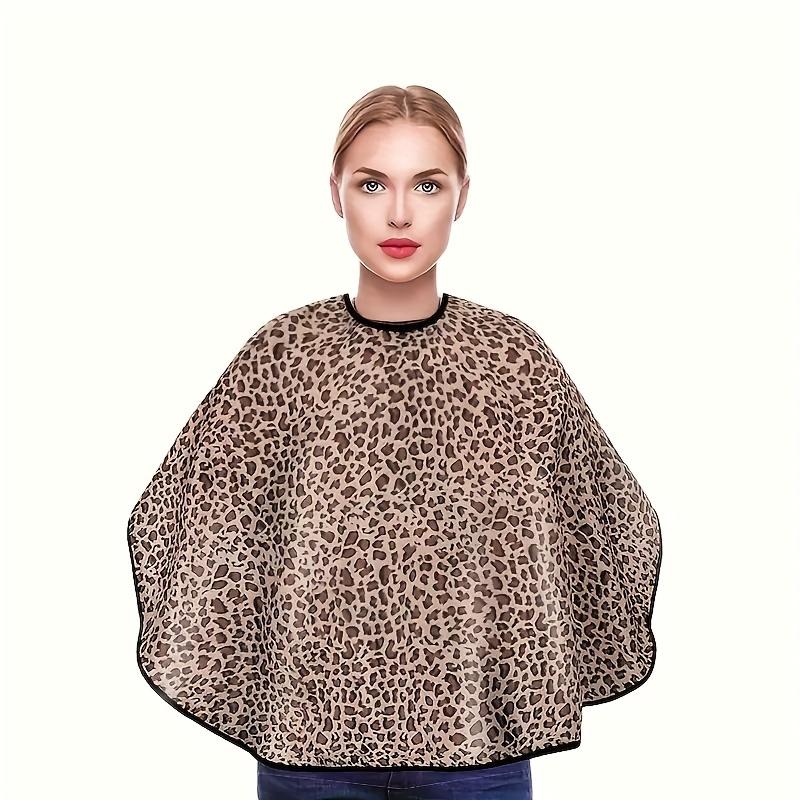 1PC Waterproof Reusable Salon Hair Coloring Cape, Professional Hairdressing Cape for Dyeing Perming Haircut, Beauty Gift