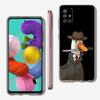 Cartoon Doubt Duck Phone Case For Samsung Galaxy A51 A71 A21S A12 A11 A31 A41 A01 A03S A22 A13 A33 A73 A53 A52 A32 5G A23 Cover