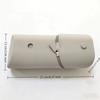 Large- Capacity Silicone Pencil Case Soft Macaron Foldable Pen Holder Eco-Friendly Expandable Stationery Storage Bags For School