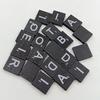 100 Pcs English Letter Alphabet Wooden Cube Blocks  Kids Game Educational Toy