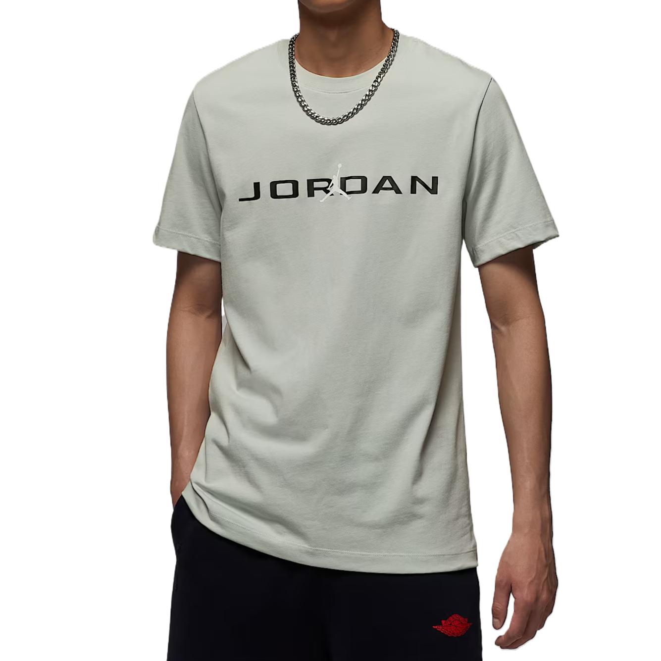 Jordan logo-print T-shirt IB7354-034 M