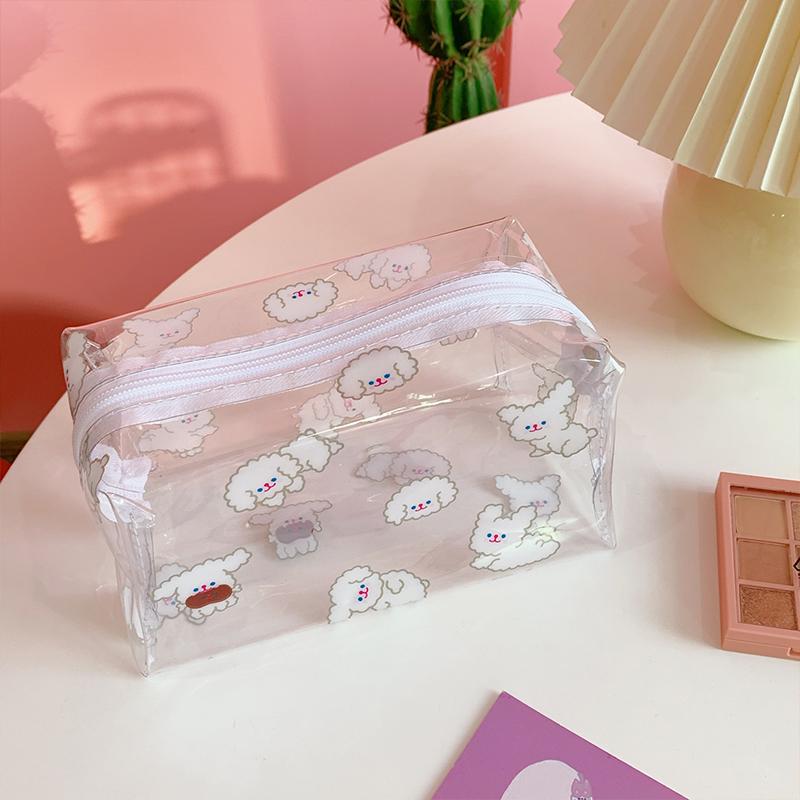 Buy 1 Pc Clear Cartoons Makeup Organizer Case Waterproof Bags PVC
