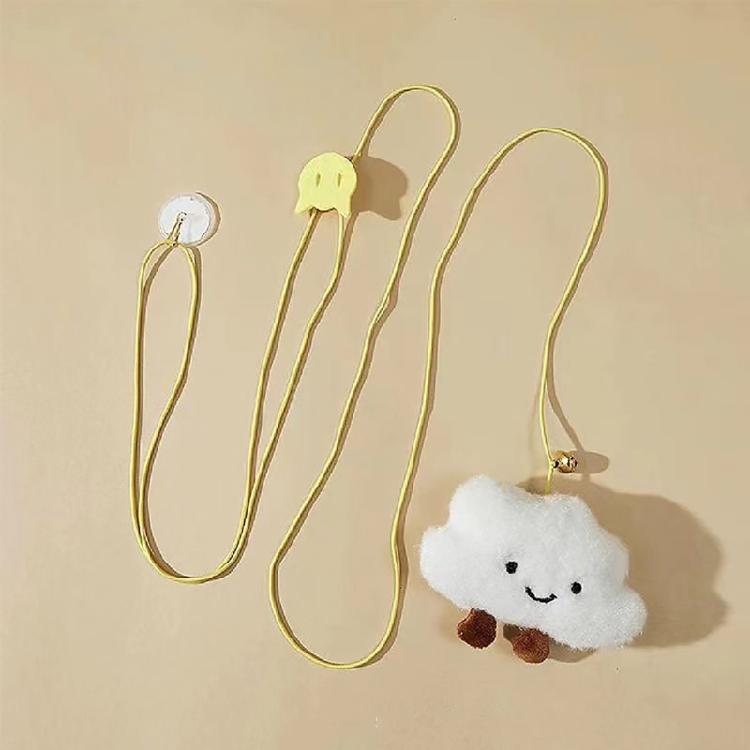 Replacement Cats Toy Game Fishing Poles Self Playing Hanging Toy Training Toy for Stimulating Pet Playing