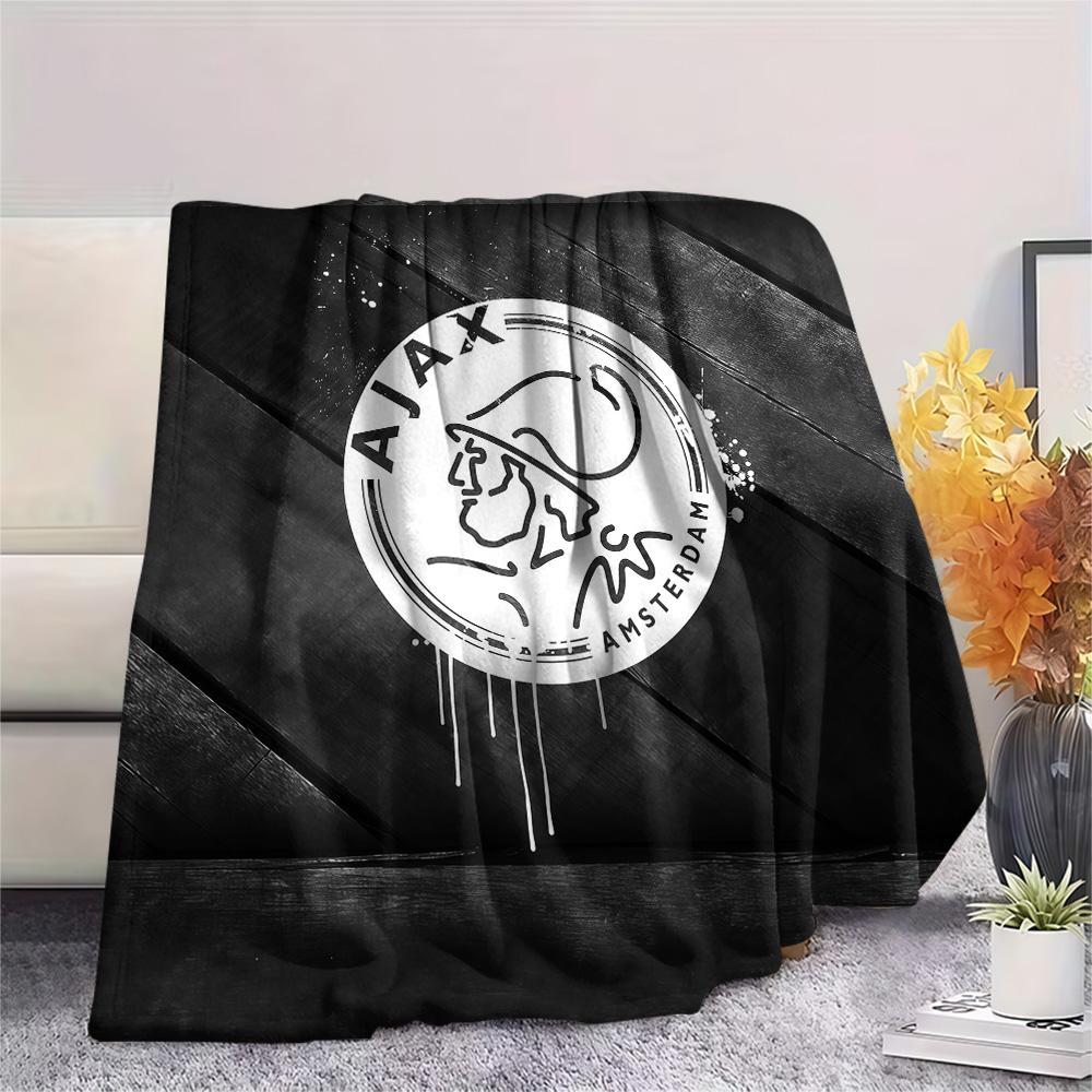 Amsterdamsche Football Club Ajax2 Flannel Blanket, High quality Comfortable for All Seasons, Home Decor, Warmth and Comfort