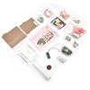 Flower DIY Assembly Dollhouse Mini Home Craft Model Doll House Model Toys Gift Decoration