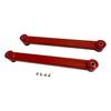 Rear NonAdjustable Upper and Lower Control Arms for 20052010 Ford Mustang 2Door Red Powder Coated Finish Suspension Control Arm