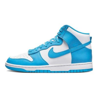 Dunk High Bleu Laser Chaussures Homme Blanc DD1399-400