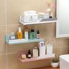 Wutuo Drill-Free Wall-Mounted Bathroom Shelf