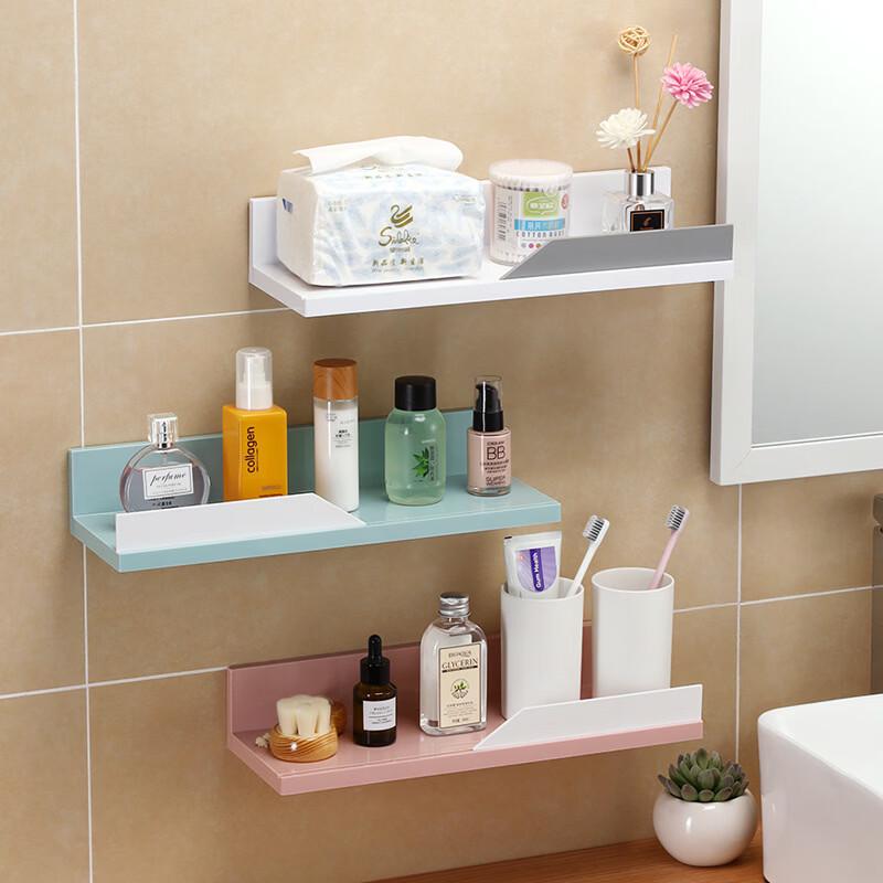 Wutuo Drill-Free Wall-Mounted Bathroom Shelf