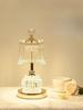 2026 New Ins Style Bedside Lamp for Bedroom - Crystal Ambience Charging Night Light with High-End Aesthetic