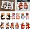3D Shiba Inu Dog Stickers Soft 3D Animal Belly Sticker Squeeze Sensory Decals Scrapbooking Mobile Phone Decoration Stickers