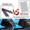 2PCS Black Complete Mesh Grill Inner For Corvette C8 2020 2021 Radiator Grille