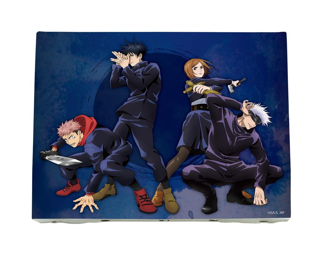 Jujutsu Kaisen 01 Yuji Itadori & Megumi Fushiguro & Nobara Kugisaki & Satoru Gojo Canvas Art