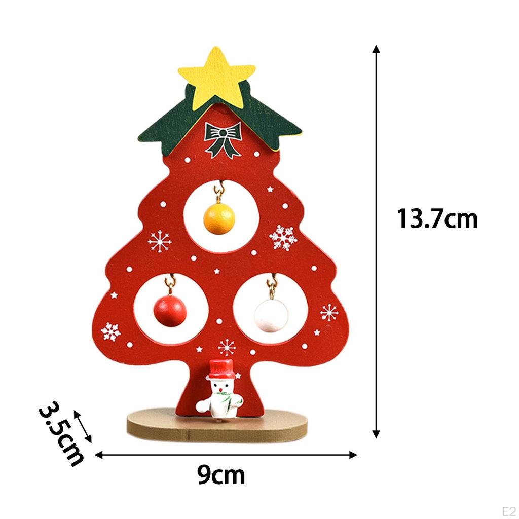 Stolní vánoční hračky, vánoční dekorace, závěsné ozdoby 13 cm s kuličkou