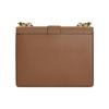 MICHAEL KORS Greenwich chain element letter LOGO flap cow leather envelope bag crossbody bag shoulder bag small size women's brown
