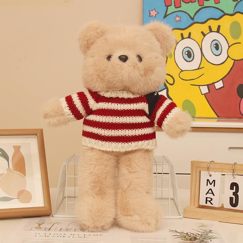 Peluche de Oso de Peluche con Pajarita Para Niños y Adultos Perfecto Como Regalo Para Niños y Parejas