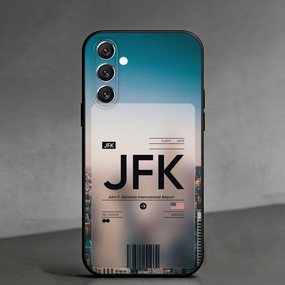 

C-City skyline Phone Case For Samsung Galaxy A91,80,73,72 ,71,53,52,32 ,31,22,21s,20,Soft Black Case Samsung a70
