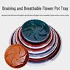 Wavy Edge Root Rot Prevention Flower Pot Tray