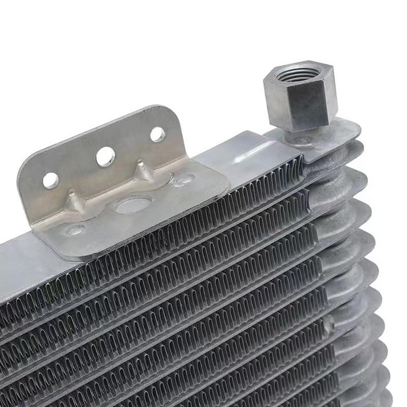 Transmission Cooler Kit 40K Transmission Cool Oil Cooler Kit Heavy Duty 40 000 Gvw Max Car Trans Cooler With Mounting Hardware