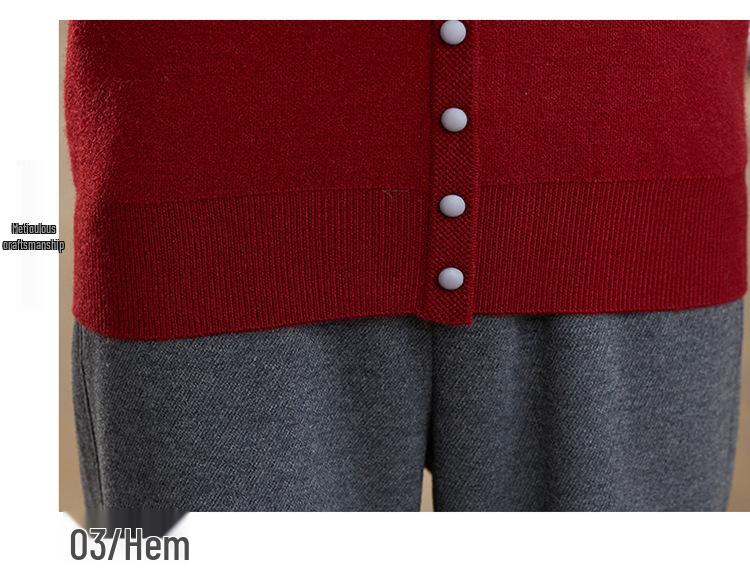 Warmes Oberteil mit Samtfutter für Frauen mittleren Alters & ältere Frauen - Herbst-/Wintermode