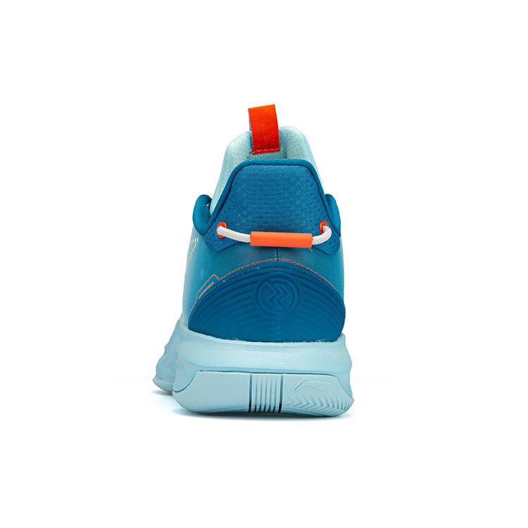 Li Ning Low Top Performance Basketball Shoes Men's Blue ABPR069-4