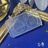 Resin Shaker Mold,Reusable Cute Silicone Quicksand Mould for DIY Crafts Making