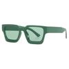 Vintage Square Sunglasses Women Brand Oversized Sun Glasses Men Retro Green Eyeglasses Shades Goggle UV400 Oculos